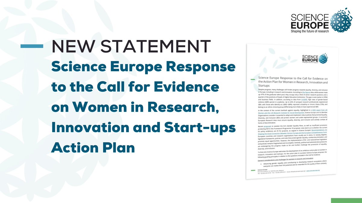 Science Europe tweet media