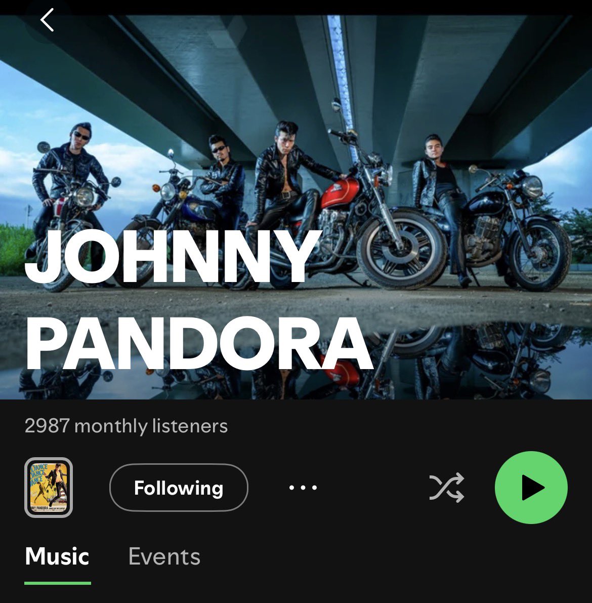 MY GOAT JOHNNY PANDORA GO STREAM HIS SONGS I'VE KNOWN HIM FOR 3