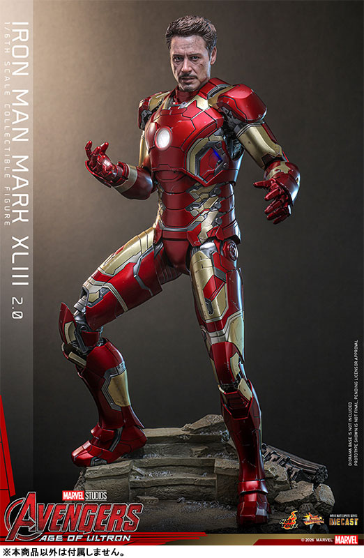 ムービー・マスターピース DIECAST 1/6 アイアンマン マーク43 2.0版