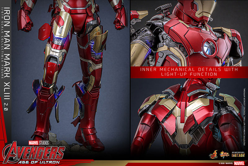 ムービー・マスターピース DIECAST 1/6 アイアンマン マーク43 2.0版