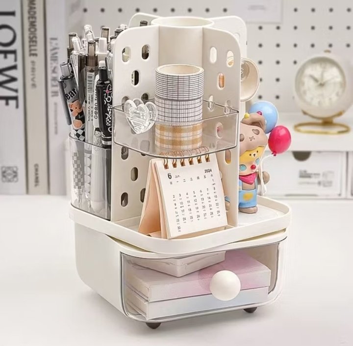 Storage ideas for your desk setup 

a thread