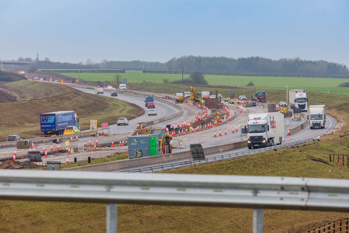 A428 Black Cat to Caxton Gibbet tweet media