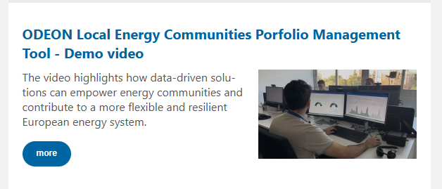 ODEON project tweet media