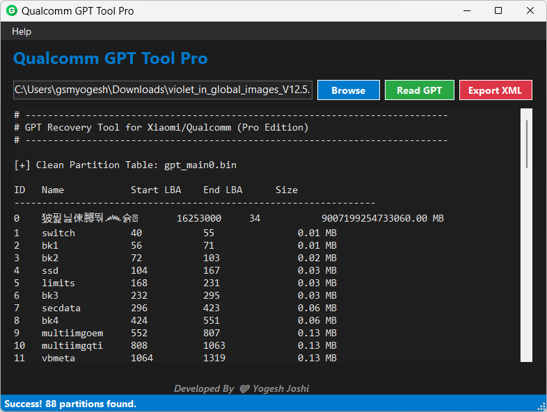 Qualcomm Gpt Tool Pro 2026

Tool Link: go.cyberslinks.com/r.php?id=TEF56o

Qualcomm GPT Tool Pro helps you create your own rawprogram.xml file.

You don’t need to search online anymore.

#Qualcomm #GPTTool #androidtool #samsungtool #mobilefix