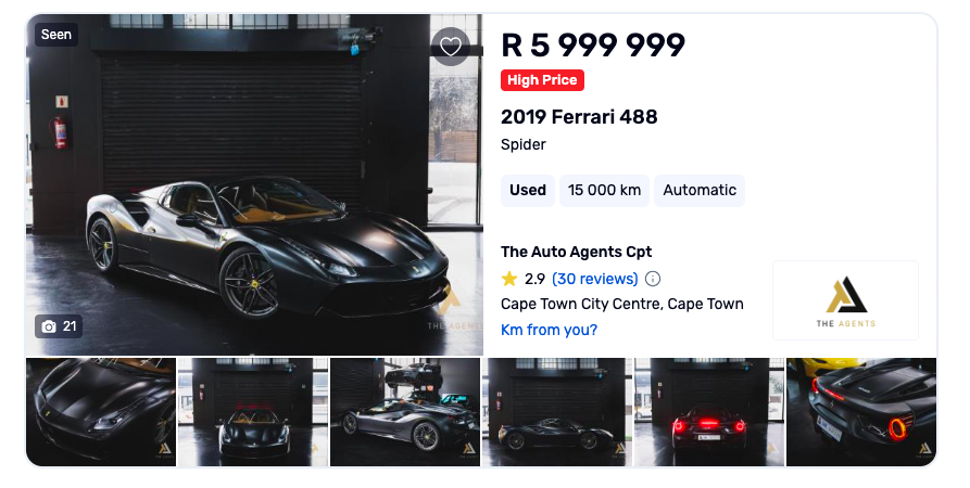 Besides the full Carbon and Extended leather package this had the