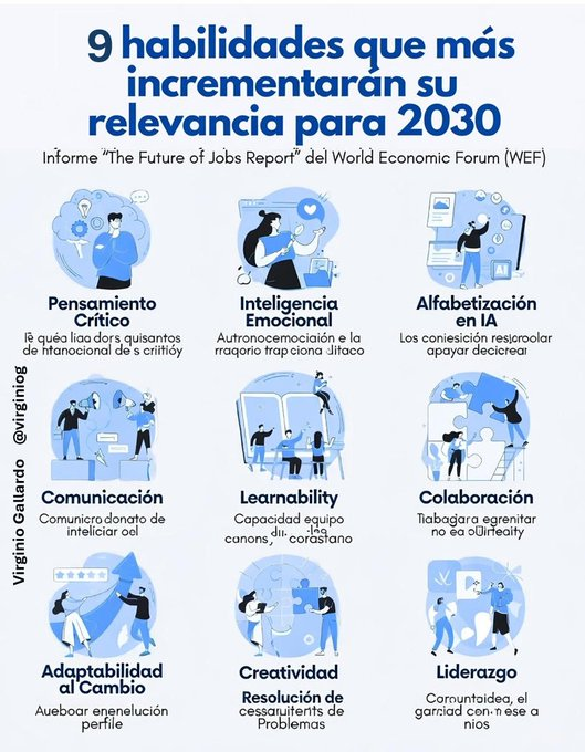 Buen momento para reinventarte y de establecer un proceso de Reskilling  

Planifica, aprende, adáptate y crece  

El futuro pertenece a quienes hoy deciden no dejar de aprender