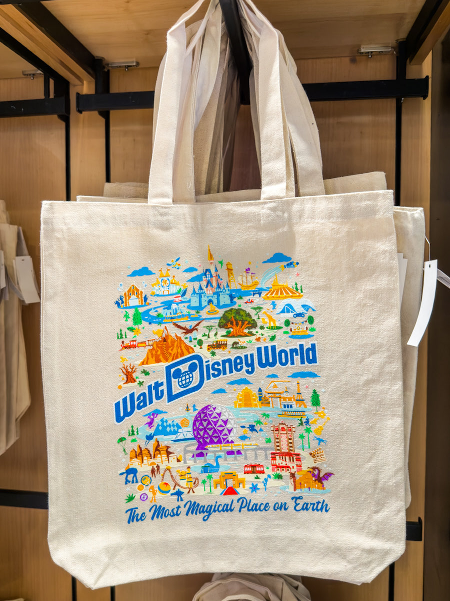 ウォルト・ディズニー・ワールド シンプルかわいいトートバッグ販売中