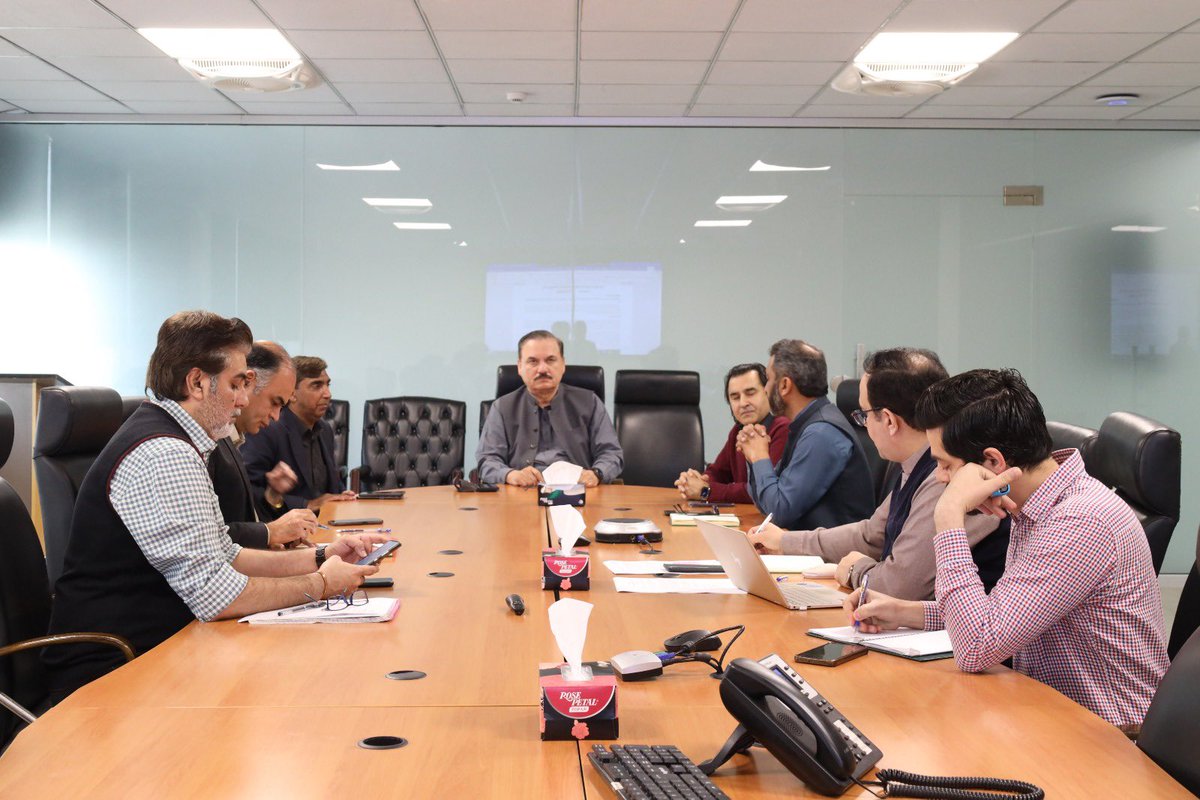 Zone Affairs Committee (ZAC) Meeting of KPEZDMC was convened under the chairmanship of BoD Member Mr. Arshad Ustrana (Committee Chairman).

The meeting was attended by BoD Members Mr. Safeer Akhtar, Mr. Mujeeb ur Rehman, and Ms. Afshan Khan.