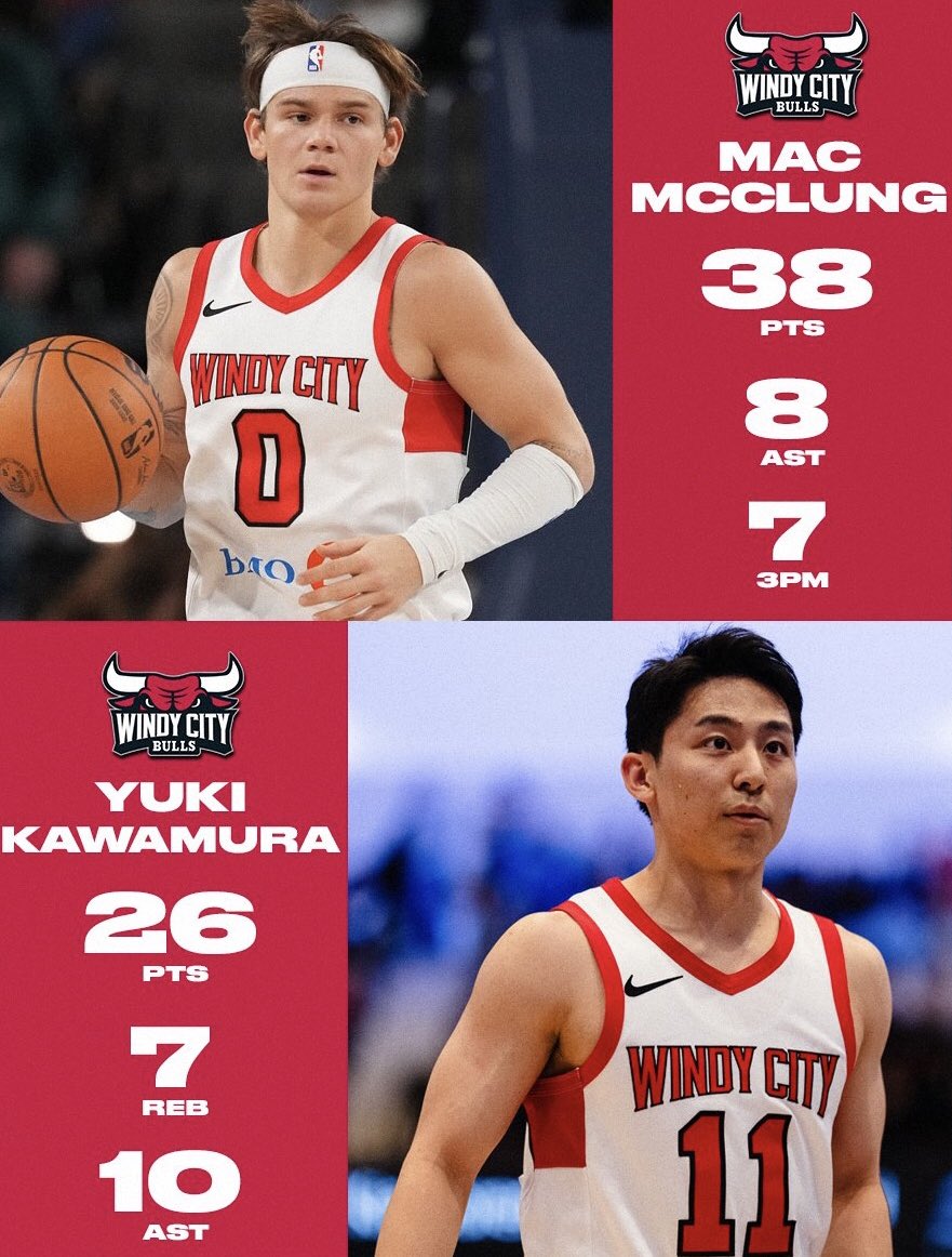 河村くんについて話す、今日の試合後のマクラング
「ユウキはこれまでの人生で一緒にプレーした中で一番好きなガードなんだ
嘘じゃないよ笑
彼はコート外でも素晴らしい人間性を持っている

一緒にプレーするのは…見ての通りさ
楽しくないわけがないだろう？
彼は本当に凄まじい選手だよ