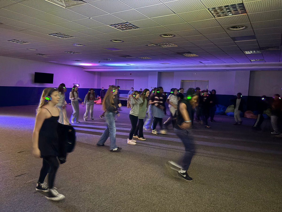 Evening activities - Silent disco! 🪩 🕺 💃