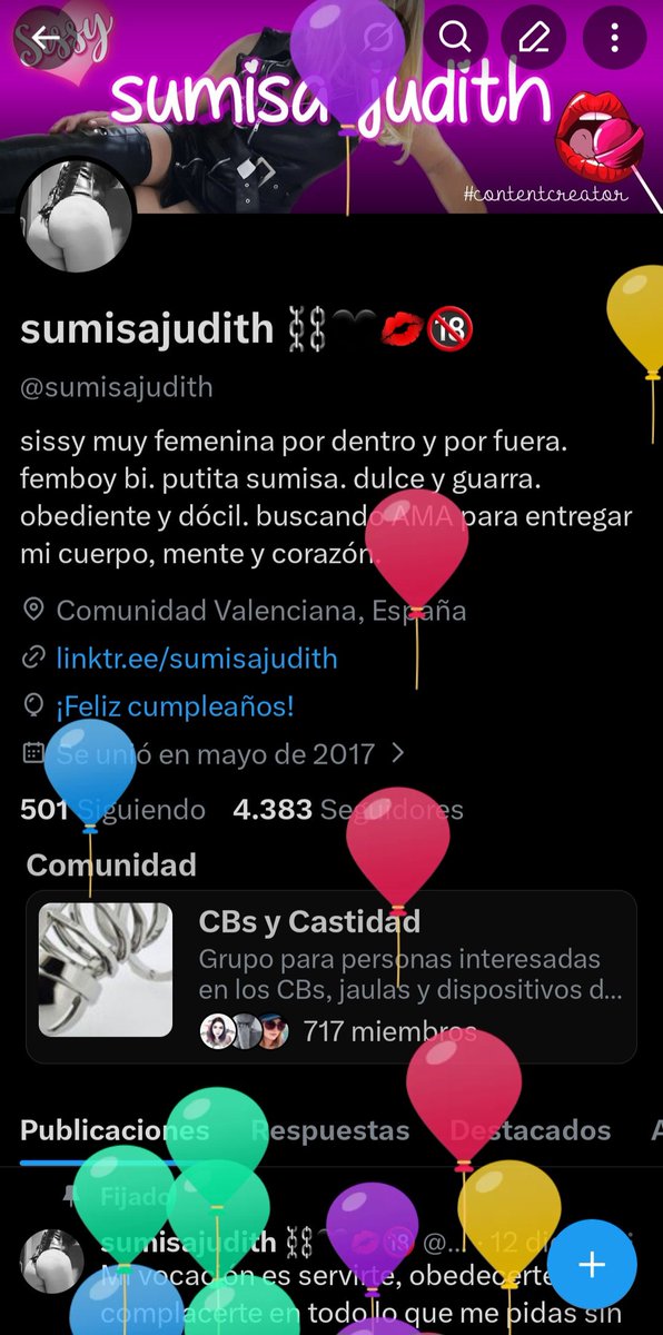 sumisajudith ⛓️🖤💋🔞 tweet media