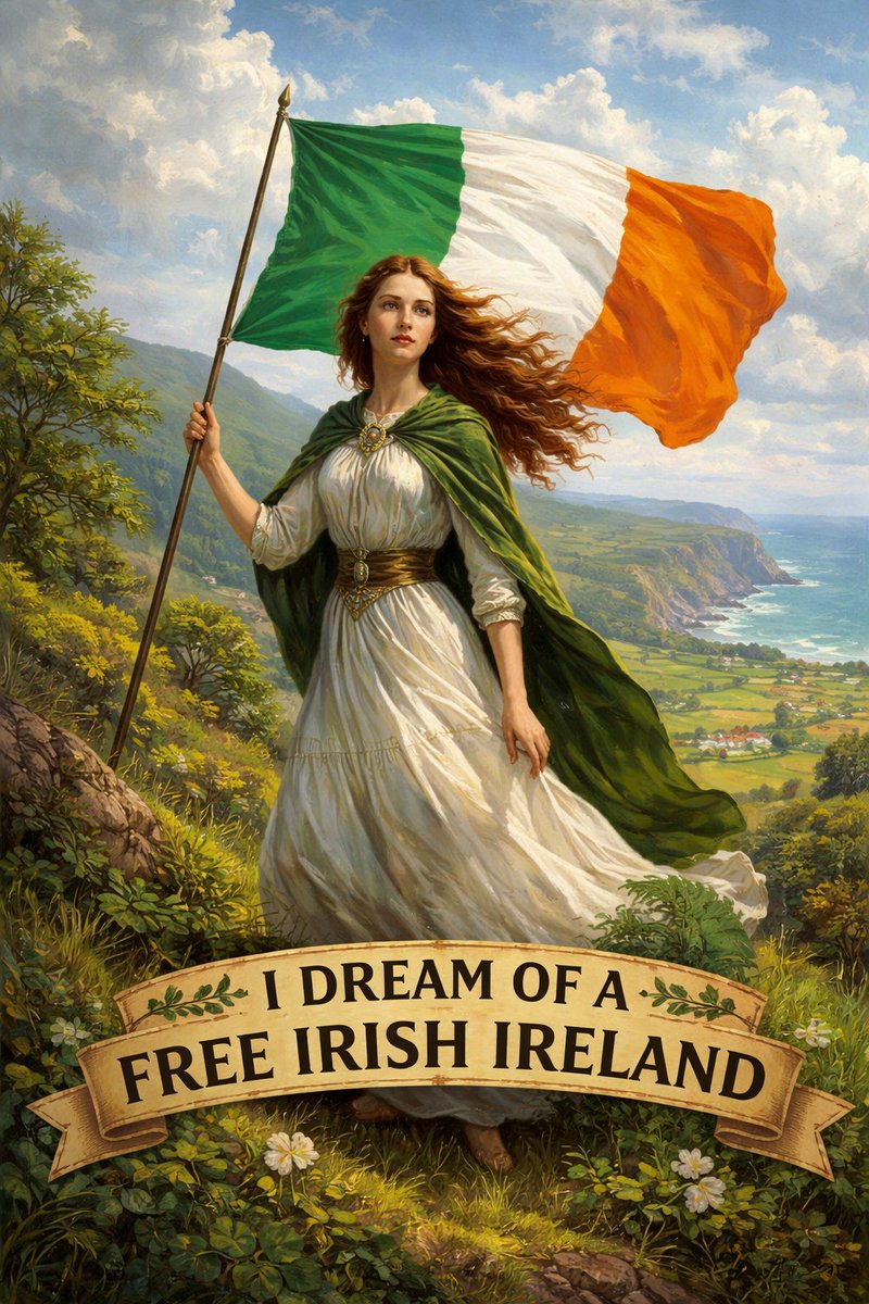 Ireland belongs to the Irish, not to suits in Brussels or foreign invaders.

No more open borders erasing our idenity, no more handing out citizenship like smarties.

We will reclaim our sovereignty and defend our nation and deport everyone who doesn't belong here.