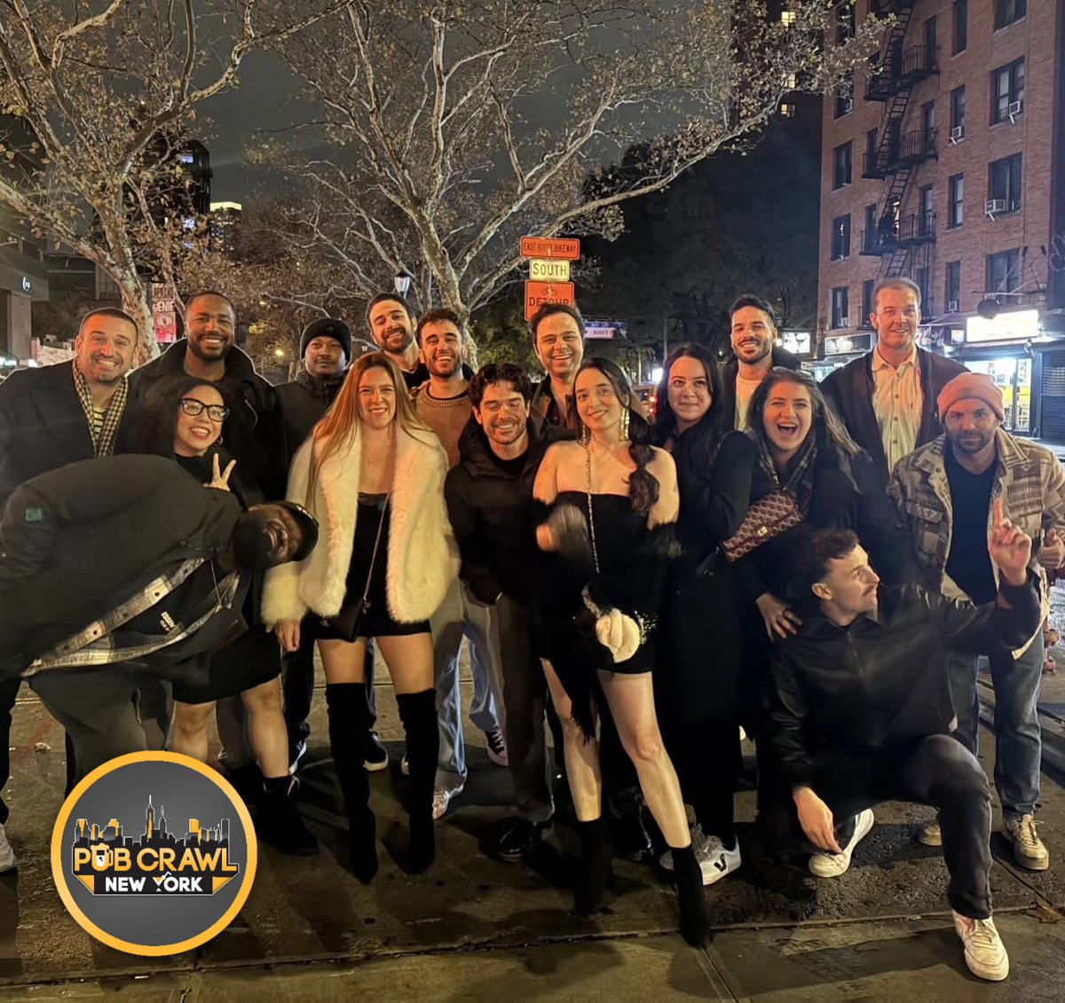 PubCrawlNewYork's tweet photo. Smiles now. Stories later.
#NYCNights https://t.co/wU3sc9Z4O1