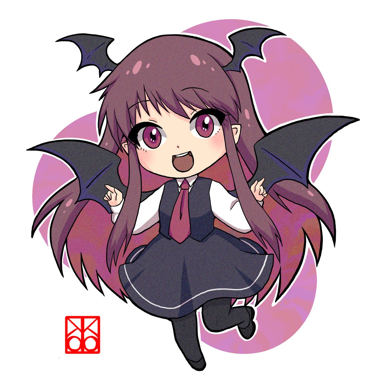 こあくま。
#東方project 
#小悪魔