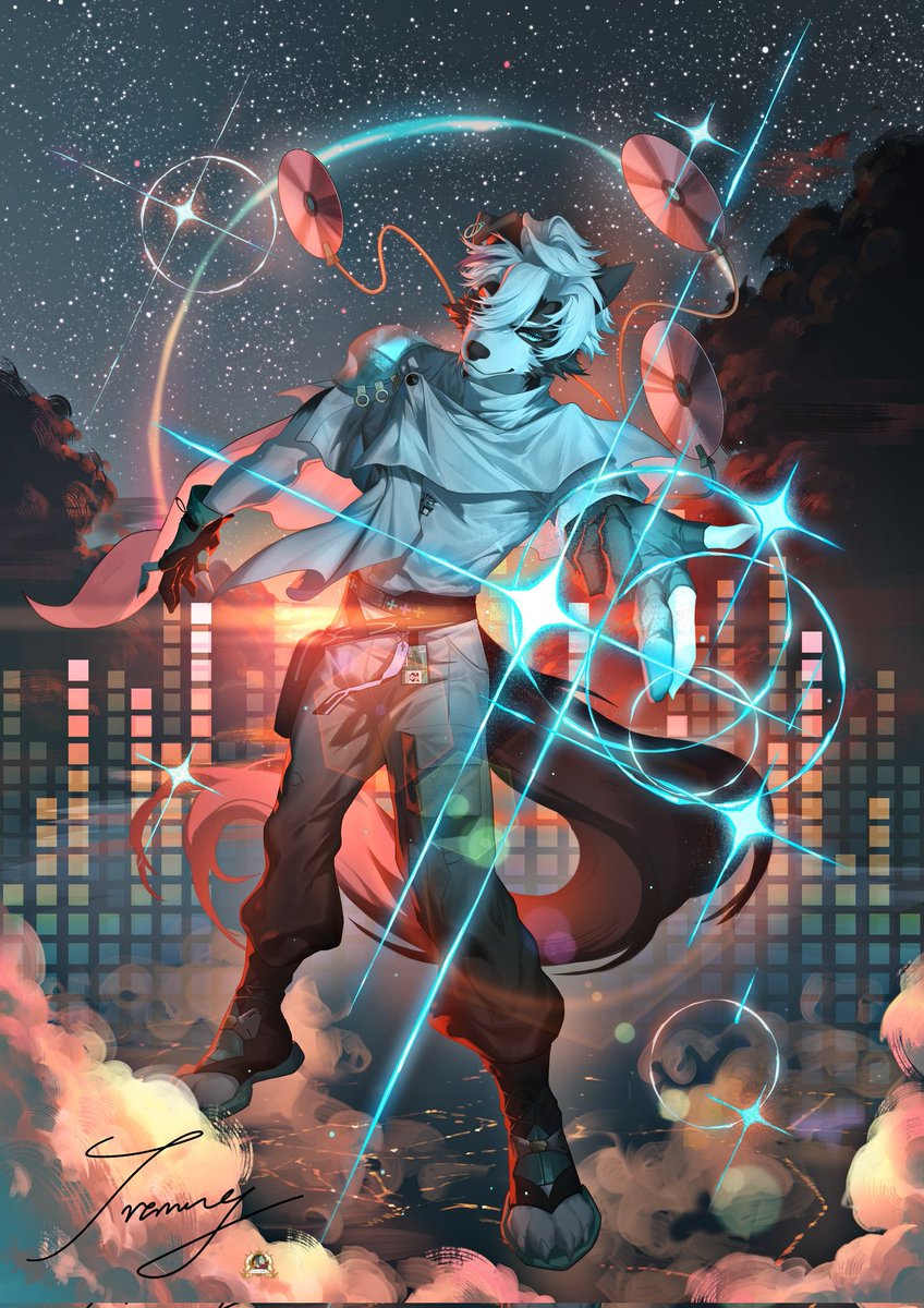 好久没画插画了抠的很爽
#furryart #furry