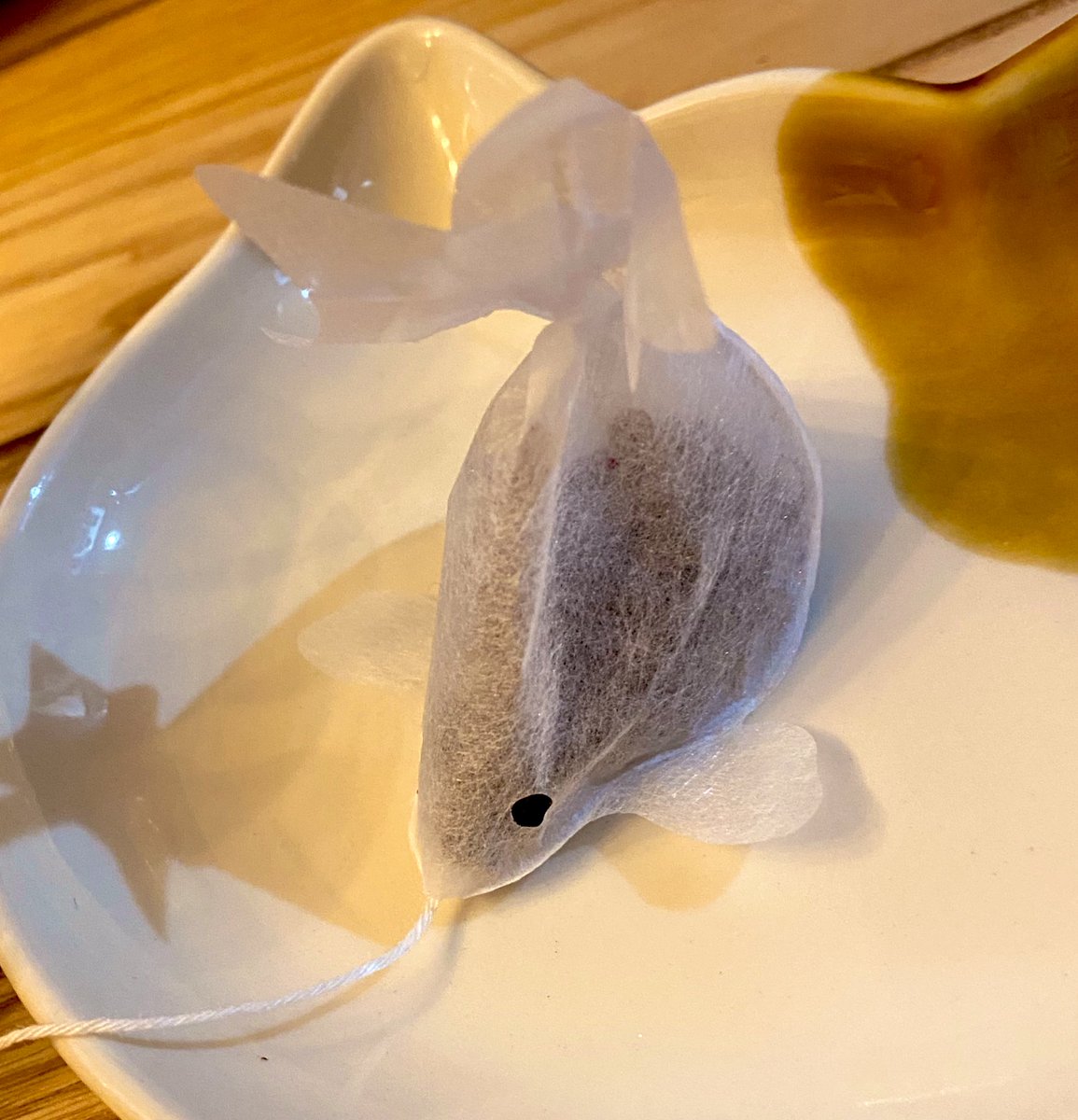 頂いたお紅茶
ティーバッグがかわちぃ…っ

にゃほほ…っ 