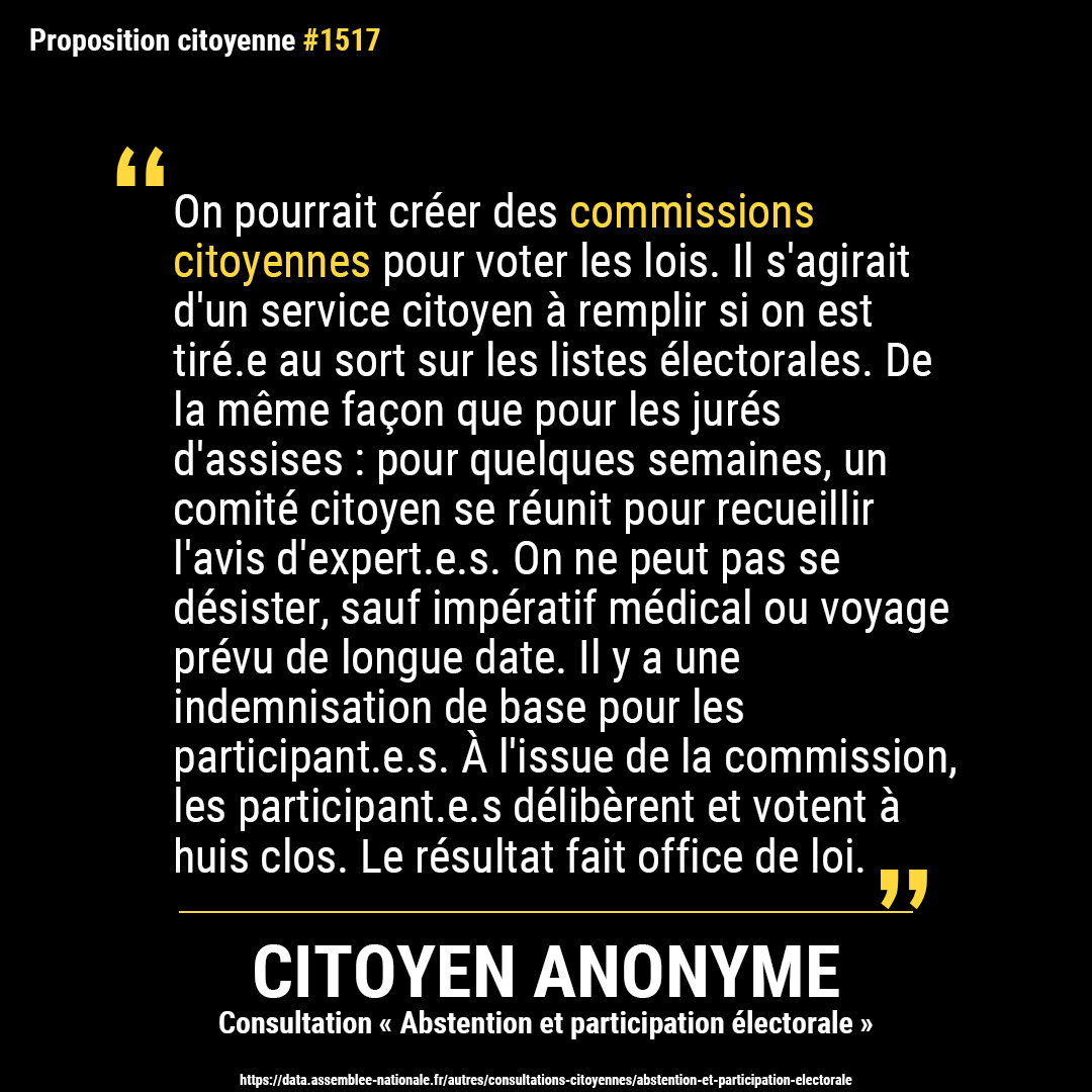 Propositions citoyennes tweet media