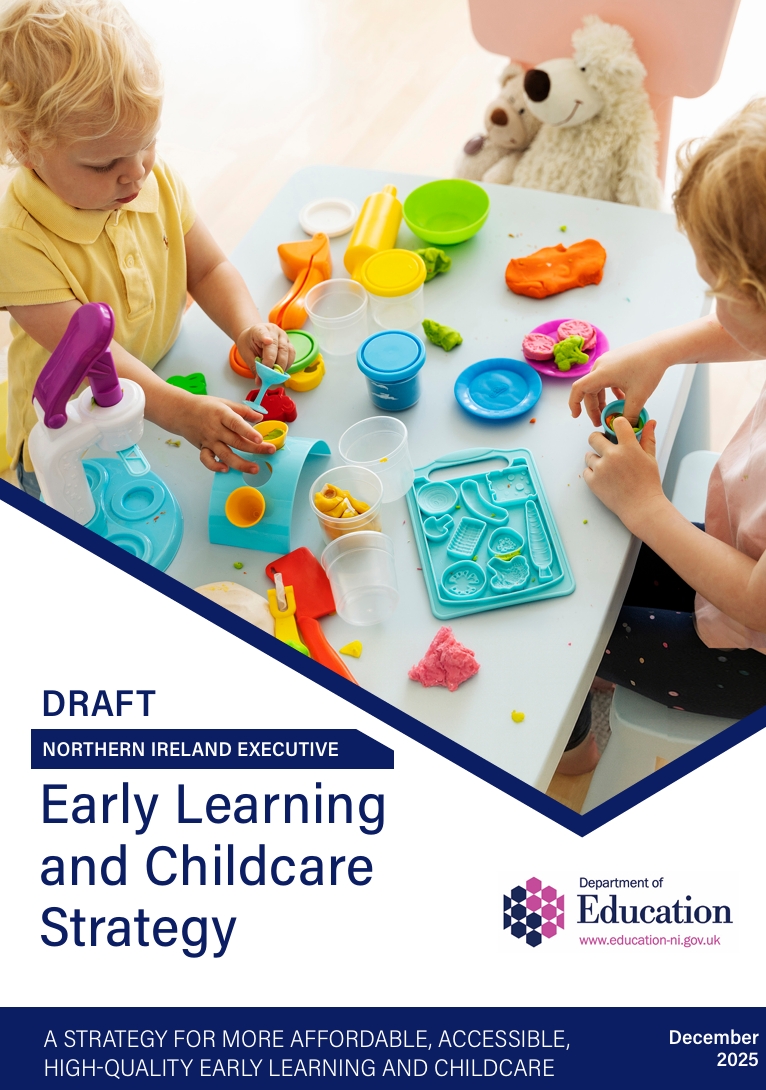 CTSC1989's tweet photo. Have Your Say!

The Department of Education is consulting on its Early Learning & Childcare Strategy.

Early years support can make a huge difference for our children and families. If you have experience of childcare, preschool, or early education — your voice matters.

Now is the time to share what’s working, the barriers you face, and what needs to change.

📝 Respond to the consultation here: Consultation on the draft Executive ELC Strategy | Department of Education

#EarlyLearning #Childcare #IrishTravellers #HaveYourSay