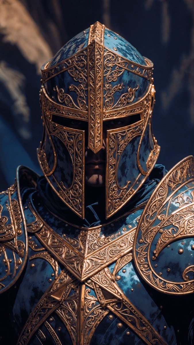 The golden knights in gold armor ⚔️

Created with <a href="/grok/">Grok</a> imagine 💫

Ratio 9:16 

Portrait HD 🛡️

#GrokImagine #knights #FantasyArt