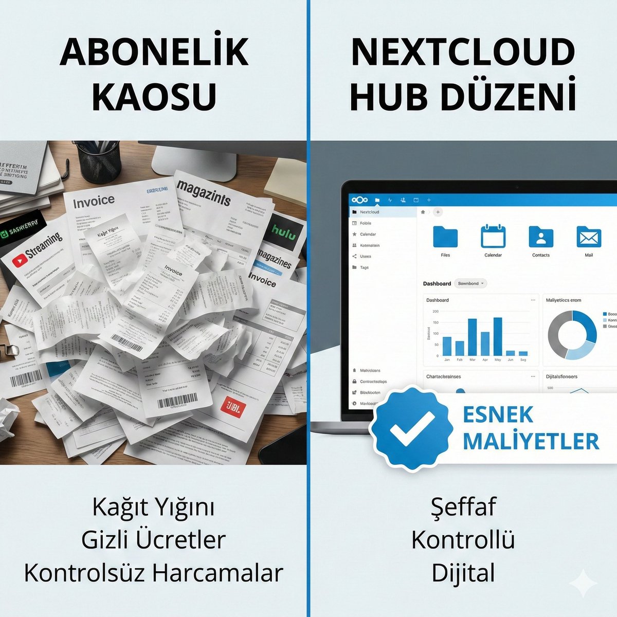 Step_Computer_'s tweet photo. Lisans ücretlerindeki %30 artıştan kurtulmanın formülü: Nextcloud Enterprise. Microsoft 365 kurumsal paketleri, kullanıcı sayısı arttıkça maliyetleri kontrol edilemez hale getirir. Nextcloud, ölçeklenebilir yapısıyla mevcut altyapınıza entegre ederek yatırımınızı koruyun. https://t.co/RaG6RKh0rs