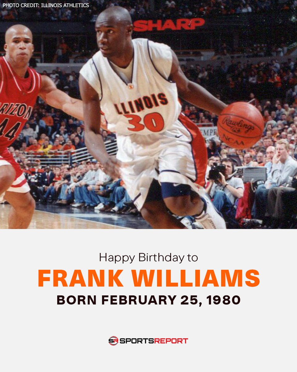 SRIllinois's tweet photo. Happy Birthday to Illini great, Frank Williams! https://t.co/PcSzHJ3gJ6
