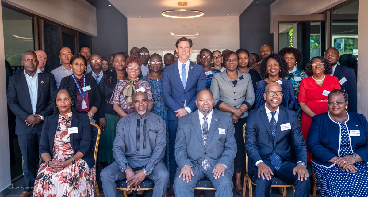 UNEswatini's tweet photo. HAPPENING NOW: Day 1 of the UN Country Team Retreat, bringing together Heads of Agencies and guests from the UN, @EswatiniGovern1, and the private sector to align UNSDCF 2026–2030 priorities with national ambitions and accelerate #SDG delivery. https://t.co/iPFVLmlvrZ