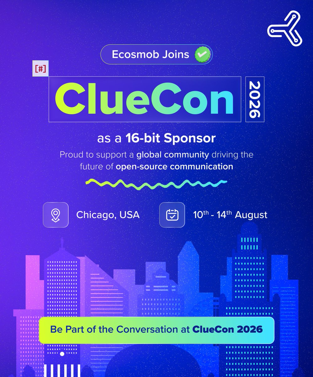 Ecosmob Technologies tweet media