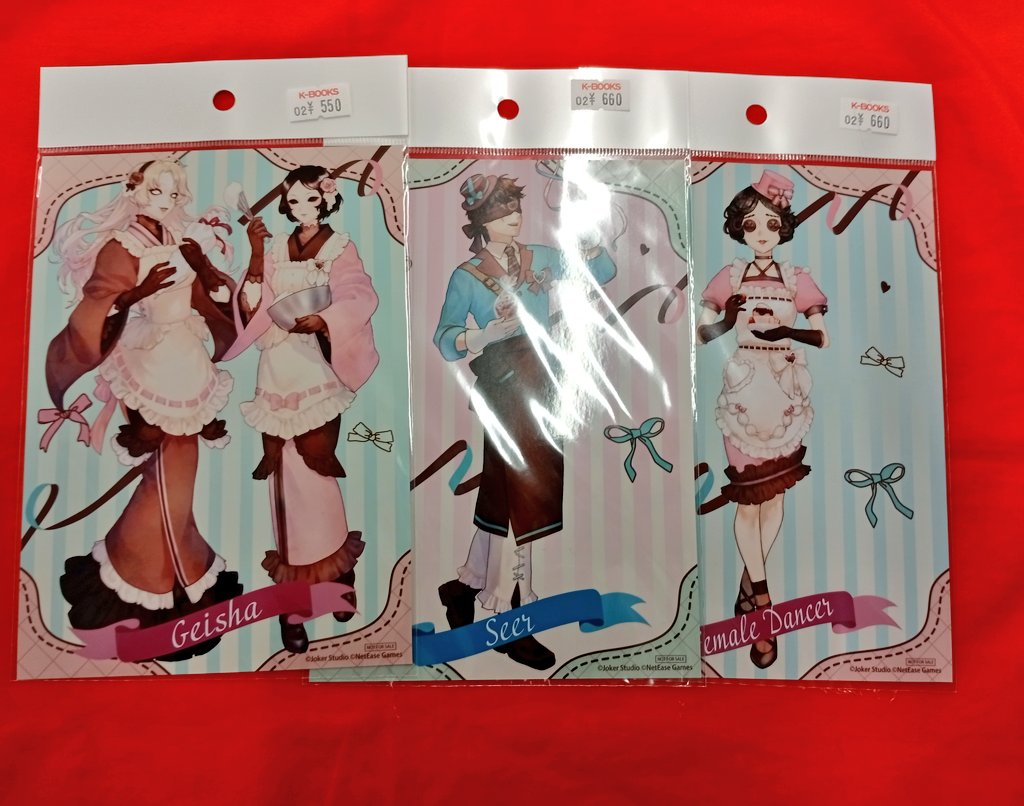 入荷情報】 第五人格 バレンタインカフェ 缶バッジ ビリヤード