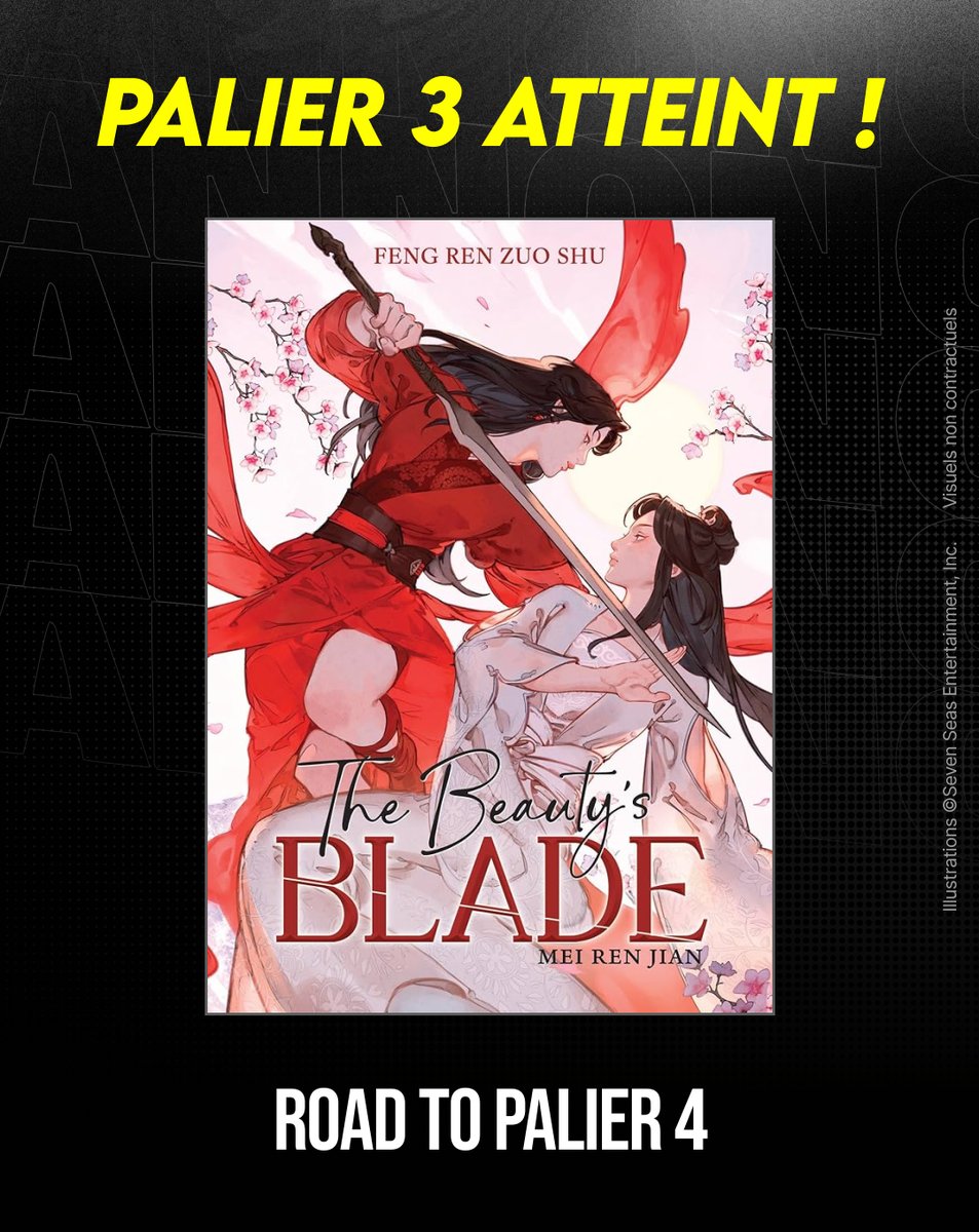 Palier 3 atteint pour La Lame de ma Sublime Ennemie !

Tous les pré-contributeurs auront un goodie exclusif lors de la campagne de précommande pour les remercier de leur soutien envers la série.

La date limite pour les pré-contributions est le 24 avril.