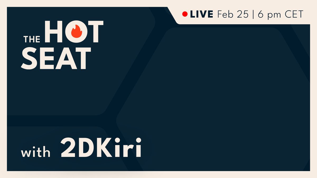 The Hot Seat-  Episode 7 is all about Steam Next Fest.
Today we’re sitting down to talk about the latest demos, your feedback, and the future of these games with <a href="/2DKiri/">2DKiri</a> and other special guests.

Live from 6PM CET on our Twitch and YouTube channel.
youtube.com/live/0K33KimzM…