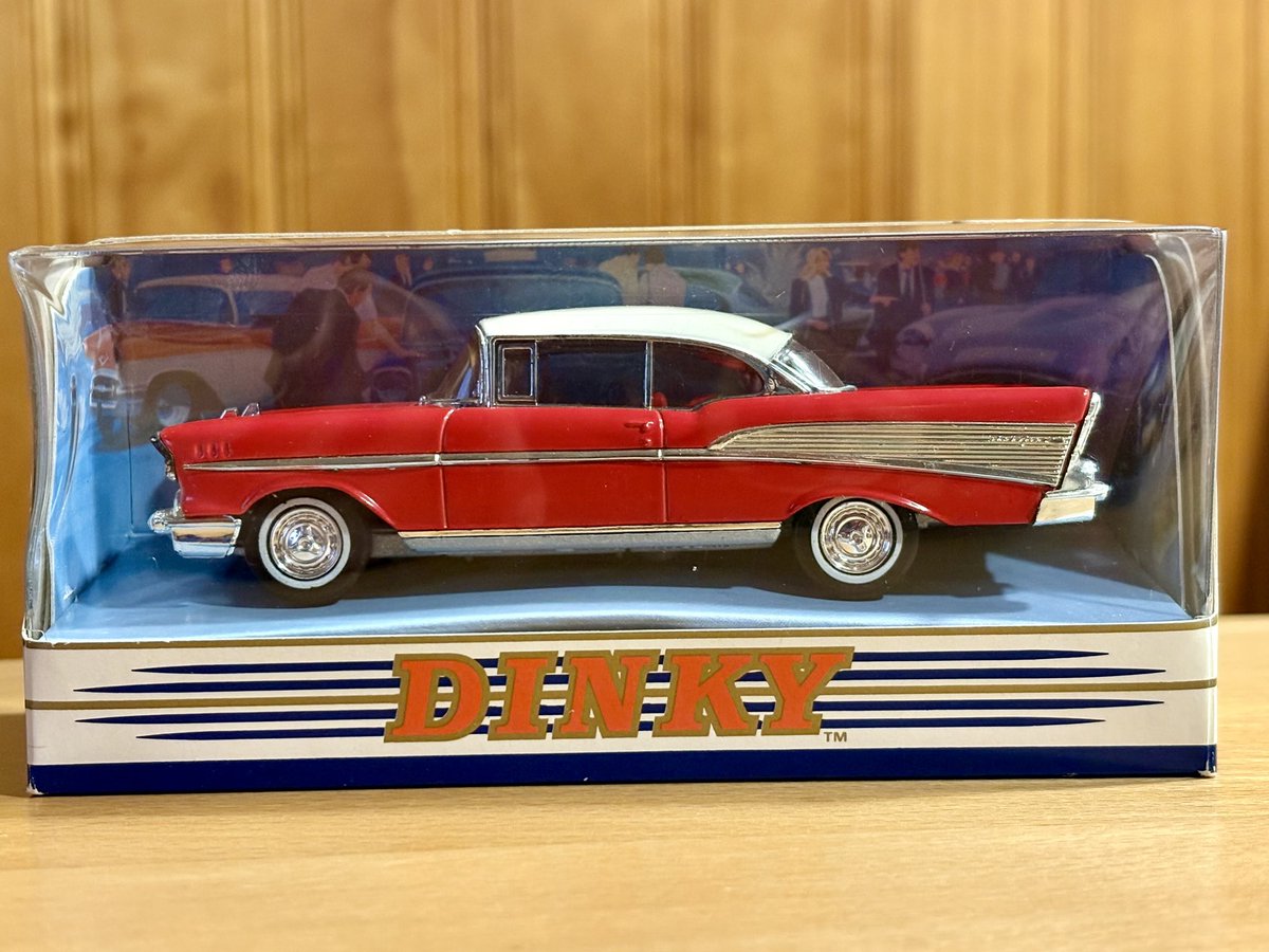 1988 Matchbox DINKY Collection Chevrolet Bel Air 1957 #matchbox