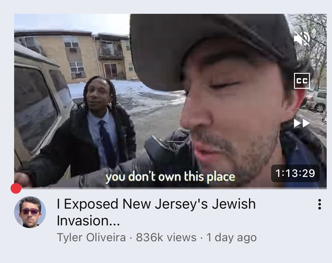 Tyler Oliveira makes a video about a “Somali invasion” and no one cares. 

He makes the exact same style video about a “Jewish invasion” and he gets BANNED from Patreon, his sponsors pull out of the video and everyone wants to cancel him. 

Why the double standard?