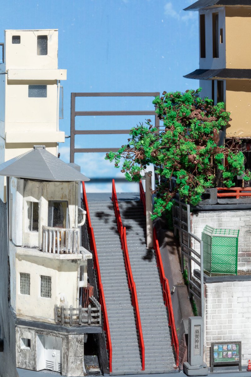 東京ジオラマ展2026まであと45日！ 須賀神社／（かじゅジオラマ