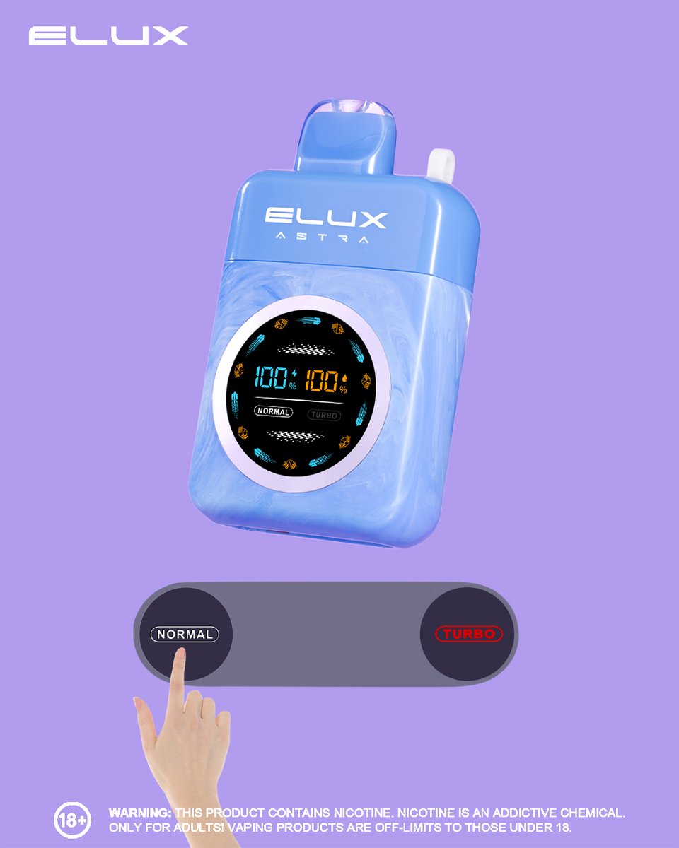 eluxtech's tweet image. 💙 Power In Your Control 💙

Switch it your way.

🔘 NORMAL Mode — Smooth &amp;amp; steady
🔴 TURBO Mode — Strong &amp;amp; bold

Full control.
Full performance.
Full experience.

#elux #astra #modes