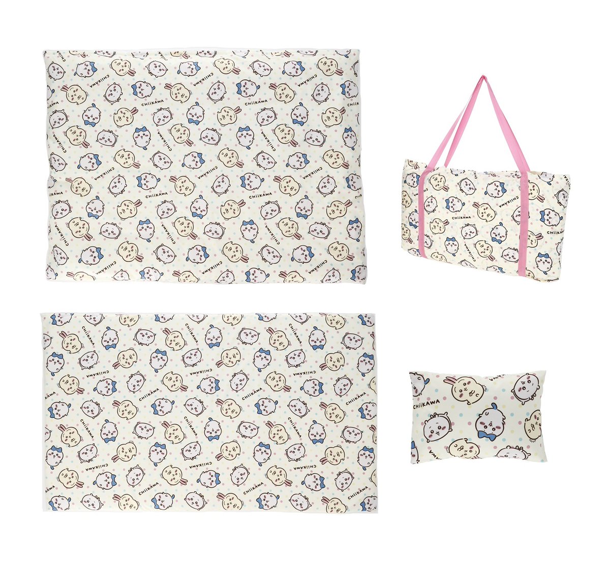 🌱新商品🌱 アニメ『#ちいかわ』 『お昼寝7点セット（いつもいっしょ