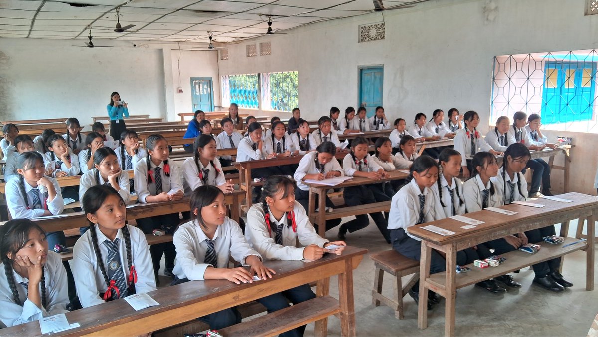 Launching programme for Adolescent girls club and Awareness campaign on Child Marriage act, POCSO act &amp; Helpline 1098 was held on 24th Feb 2026 at DBHSS #Bhandari town and DBHS #lakhuti village #wokha. 
<a href="/MinistryWCD/">Ministry of WCD</a> <a href="/DC_Wokha/">Deputy Commissioner, Wokha</a>