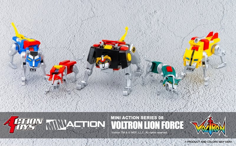 皆さんこんにちは！ 

『アクショントイズ ミニアクション ボルトロン ライオンフォース』予約受付中！

Action Toys Mini Action Voltron Lion Force. 
Preorder.
US$ 47.90
robotkingdom.com/atmavoltron.ht…
