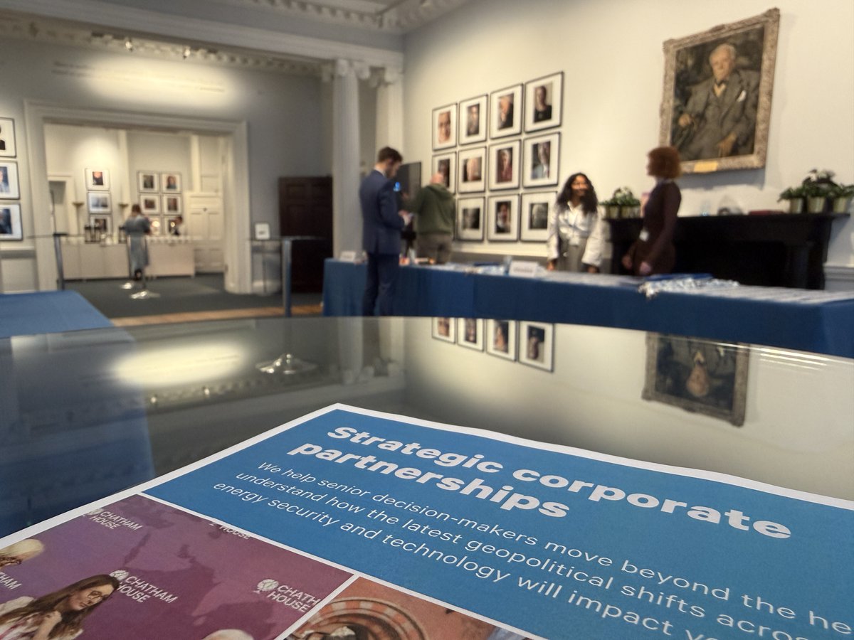 Chatham House tweet media