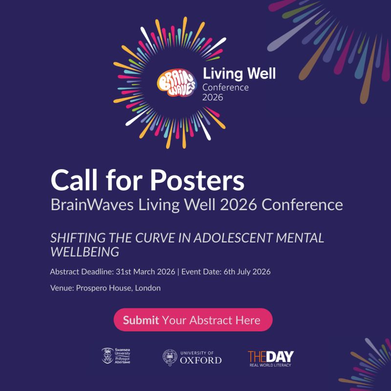 Here's a great opportunity to showcase your research in adolescent mental health and wellbeing. Abstracts for posters at <a href="/OUBrainWaves/">BrainWaves</a> #LivingWell2026.