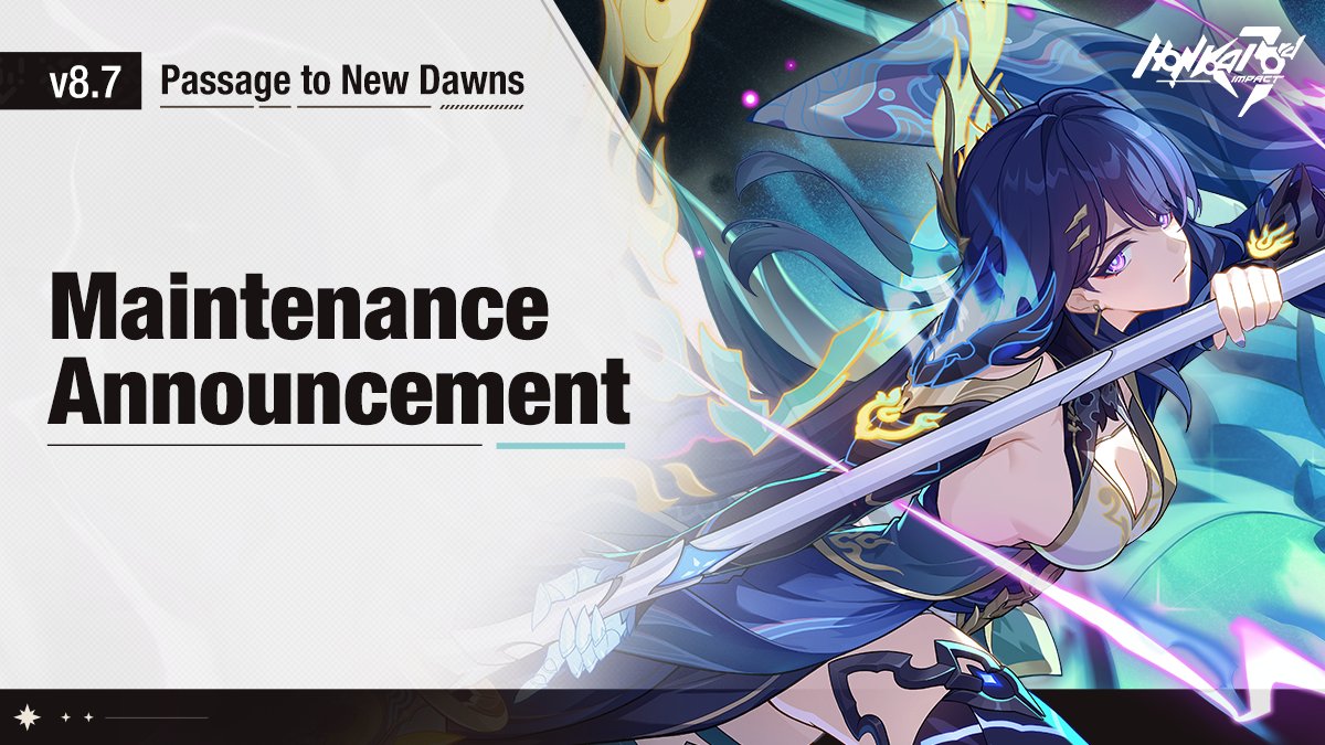 v8.7 Maintenance Announcement and New Events Previ...