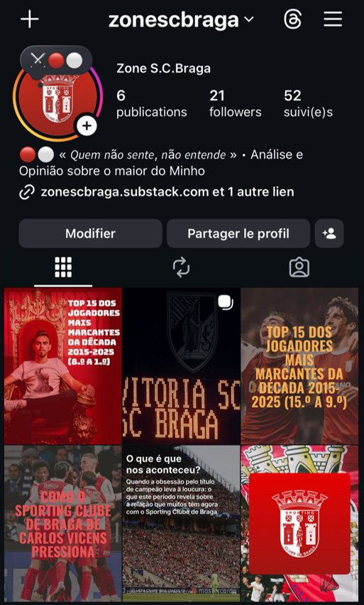 📲 É sempre possível seguir-nos no <a href="/instagram/">Instagram</a> :

➝ Link : instagram.com/zonescbraga