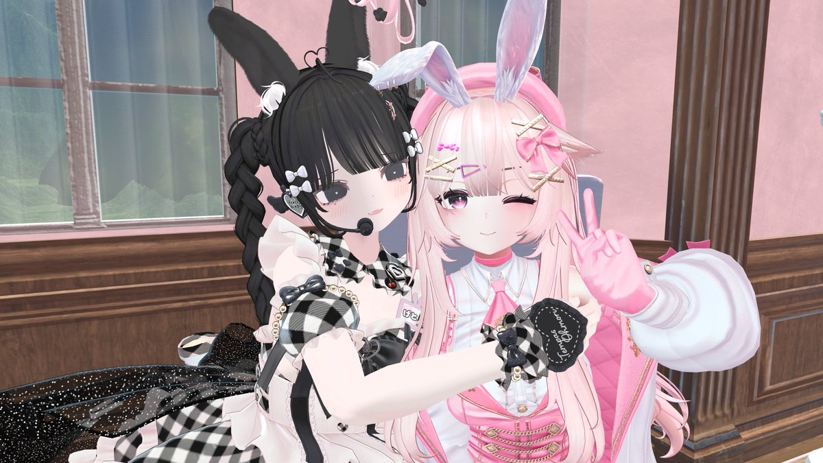 2/24はうさみみメイド喫茶みみみみ(#VRC_みみみみ)行ってきた！ 今回