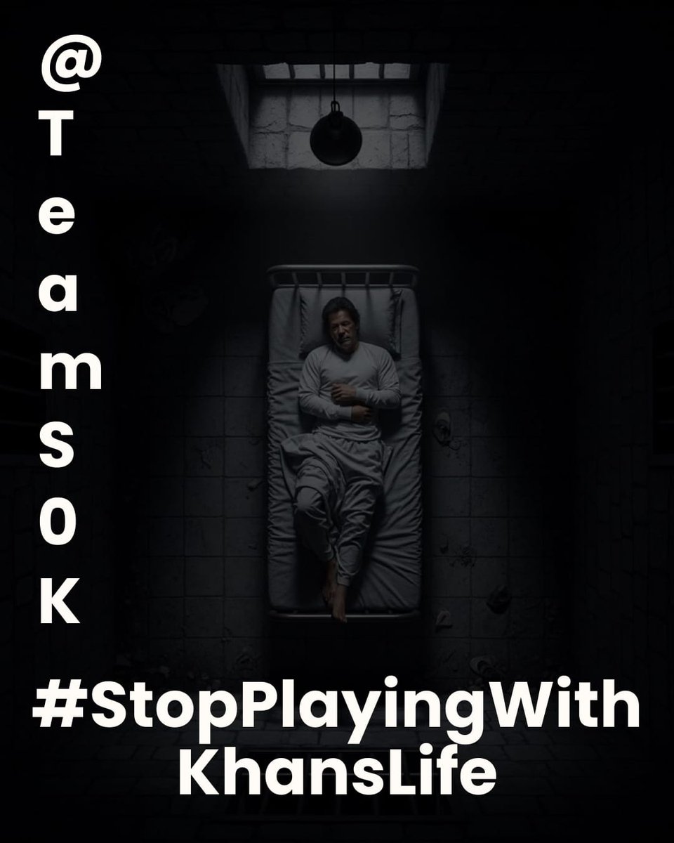 You can suppress voices, but you cannot silence a nation awakened for its leader.
<a href="/TeamS0K/">Shaheen Of Kaptaan</a>
<a href="/Waleed11parwaiz/">Waleed Iqbalᵀᵉᵃᵐˢᵒᵏ</a> 
<a href="/junaidamir/">Junaid Amir</a> 
<a href="/SalaarRealTiger/">salaar</a> 
<a href="/Sammy_5S/">🦋Sammy🦋✨💫</a>