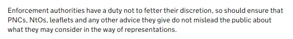 Westminster must have due regard to statutory guidance which includes the below gov.uk/government/pub… they cannot close their mind to any representation