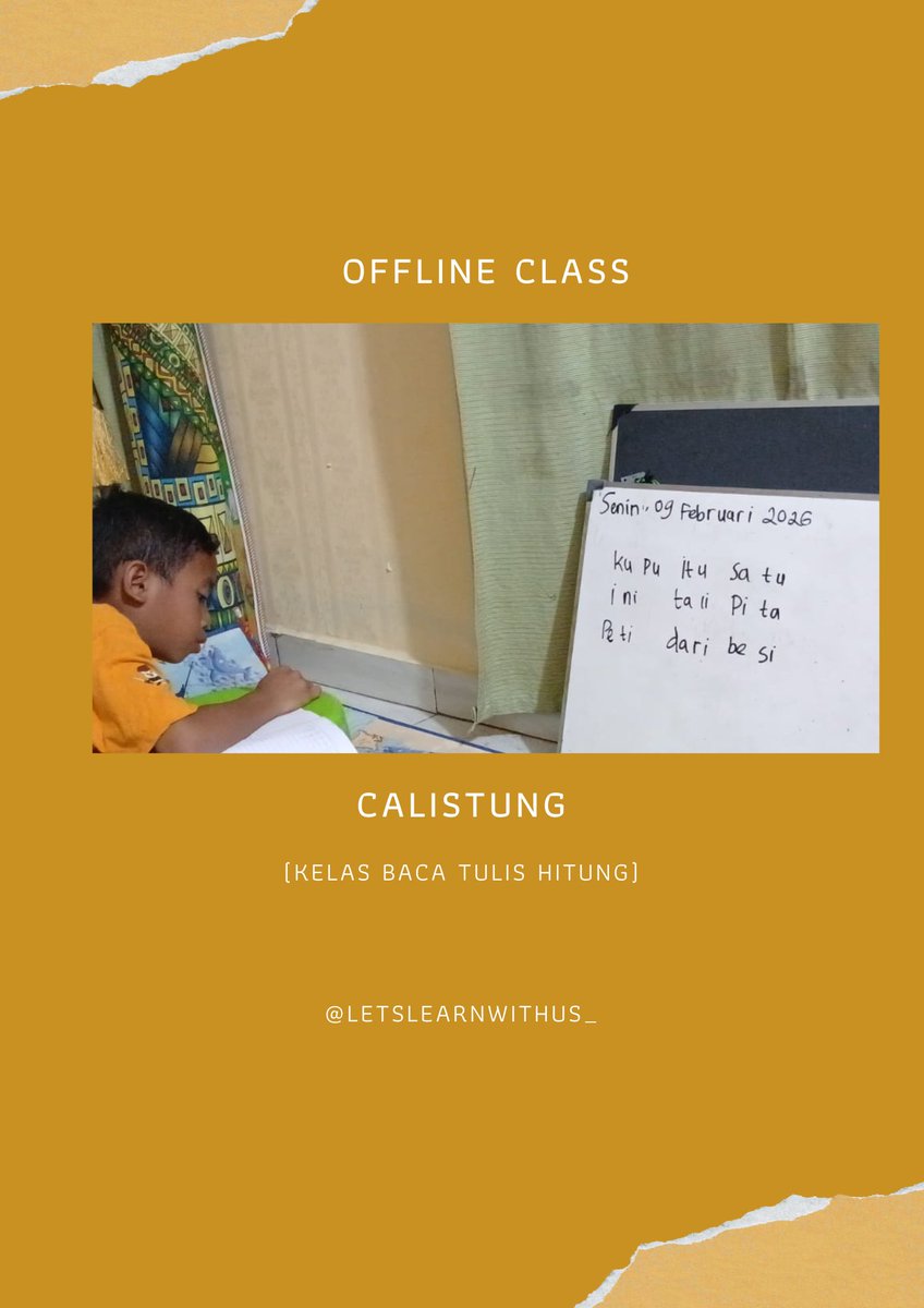 letslearncourse's tweet photo. Buka Kelas Baru (Online &amp; Offline):
 ✅ English (General &amp; Conversation) 
✅ Mathematics (All Levels) 
✅ TOEFL Prep (Target Skor Tinggi!)
✅ Calistung

Mau tanya-tanya dulu? Boleh banget! Langsung klik link di bio atau hubungi saya. Let's study together🙋‍♀️ https://t.co/sT8hE6X5R7