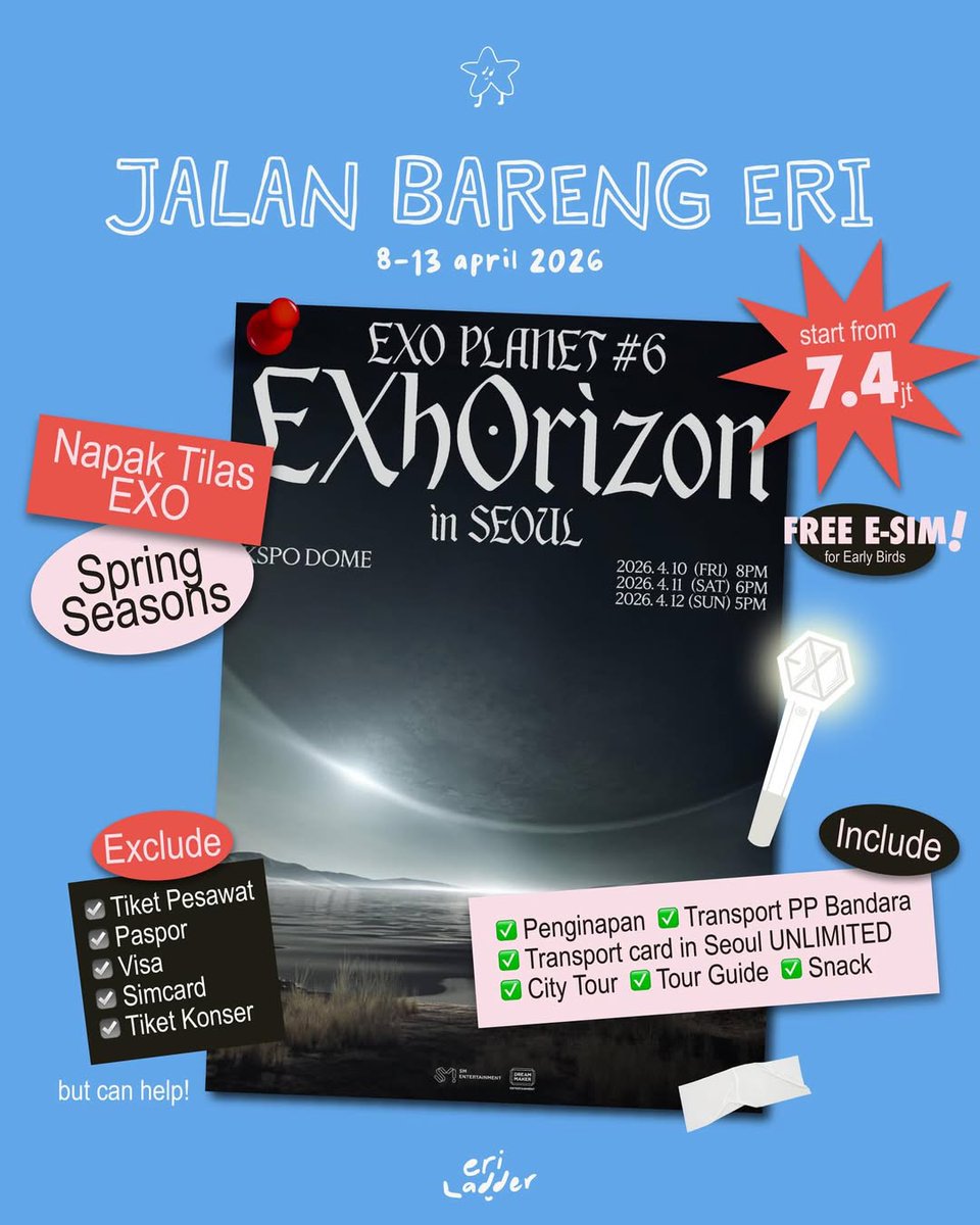 Open Trip EXhOrizon Seoul tweet media