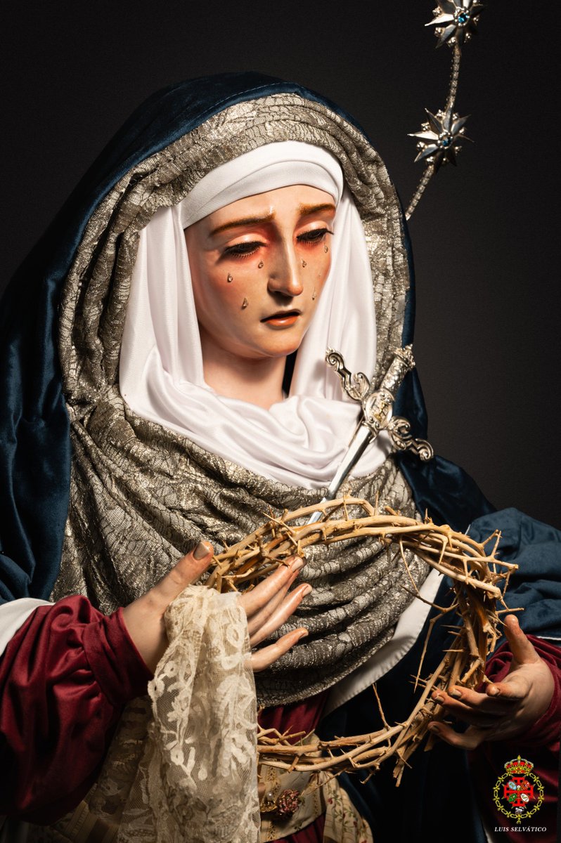 LaCenaSevilla's tweet photo. Nuestra Señora del Subterráneo Reina de Cielos y Tierra luce vestida de hebrea en este tiempo de Cuaresma.

📷 @lselvatico https://t.co/i2cpOo0m0R