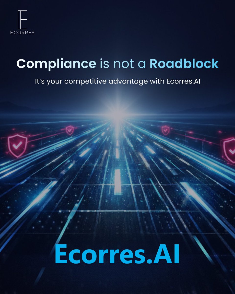 EcorresTech's tweet photo. Reframe compliance from a "roadblock" to a "speed advantage." See how we automate the audit trail. Visit us now https://t.co/eePny8vSw8

#Ecorres #AI #ecorresai #roadmap #agenticai https://t.co/gGDcTjcTKs