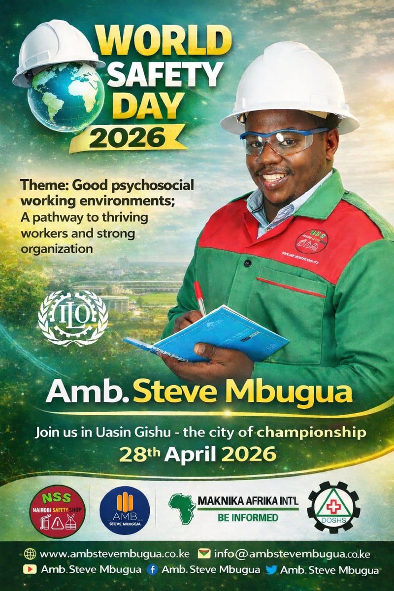 AmbSteveMbugua's tweet image. Emergency preparedness saves lives.
Knowing what to do in the first 60 seconds can change everything. #FirstAid #EmergencyResponse #WorldSafetyDay