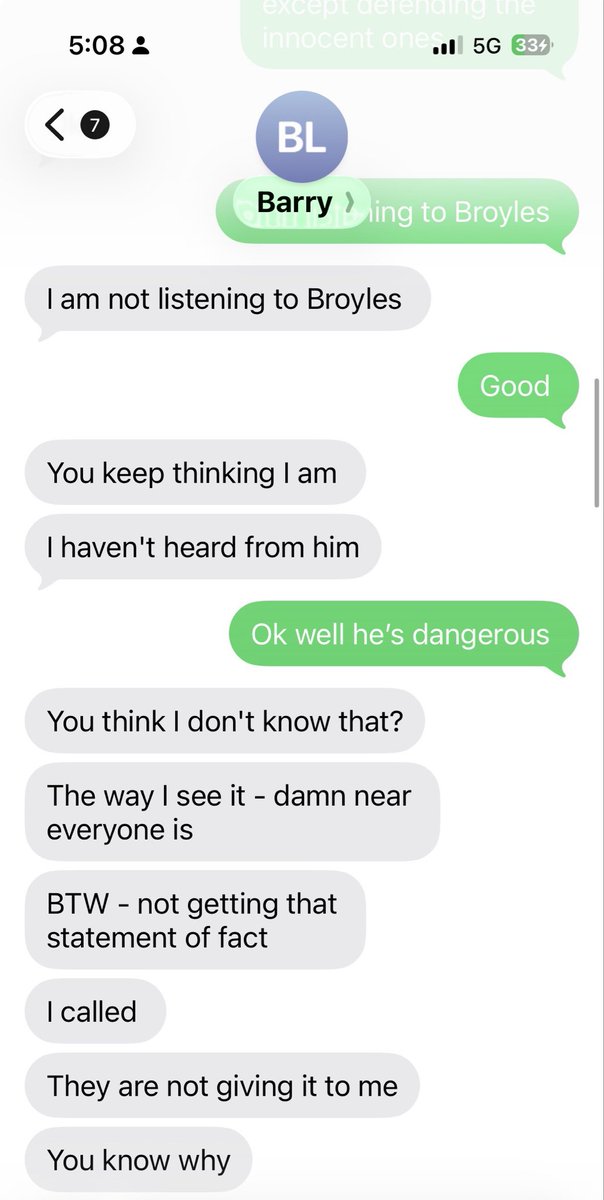 Naw, Barry and I are good

Not sure how many of team take down Aidan are going to get played this week, but I’m here for it: Barry and I are just fine, Jason.